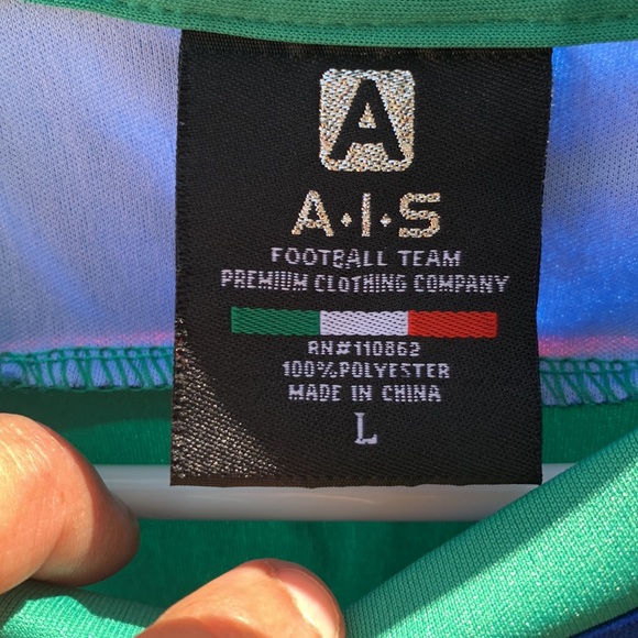 AIS Half Mexico Half U.S.A. Soccer Jersey Limited Edition Men’s Size L - Picture 4 of 4